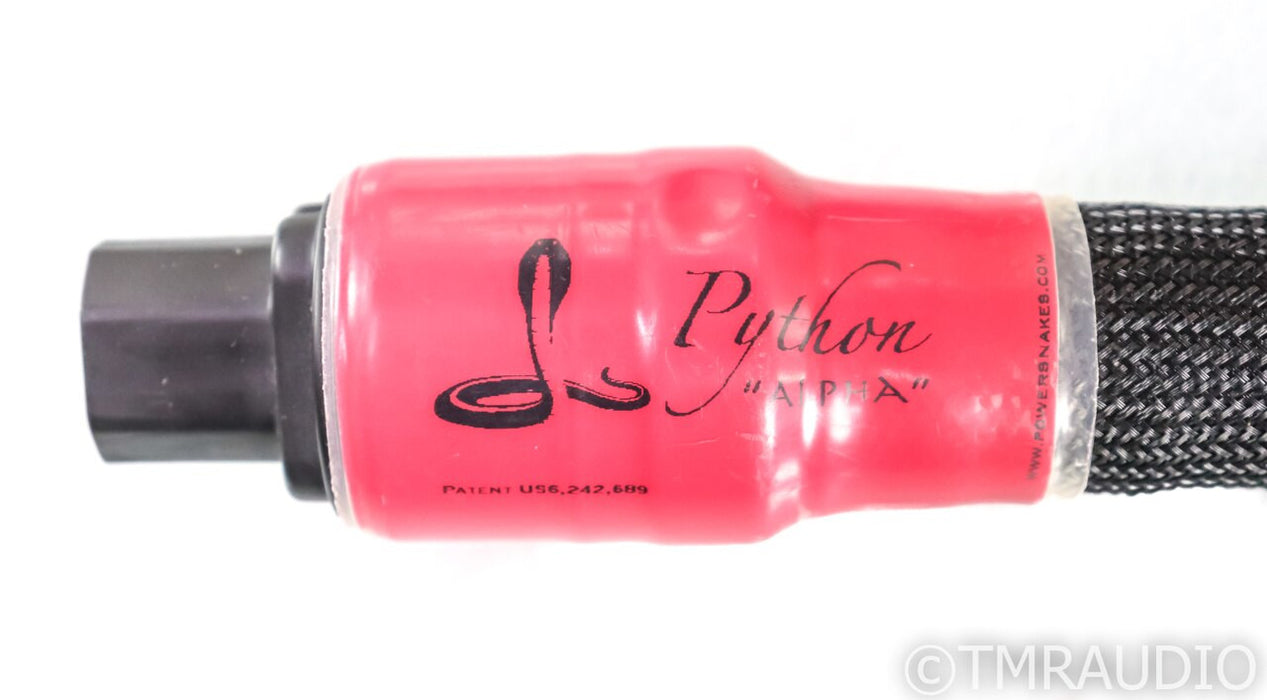 Shunyata Research Python Alpha Power Cable; 6ft AC Cord