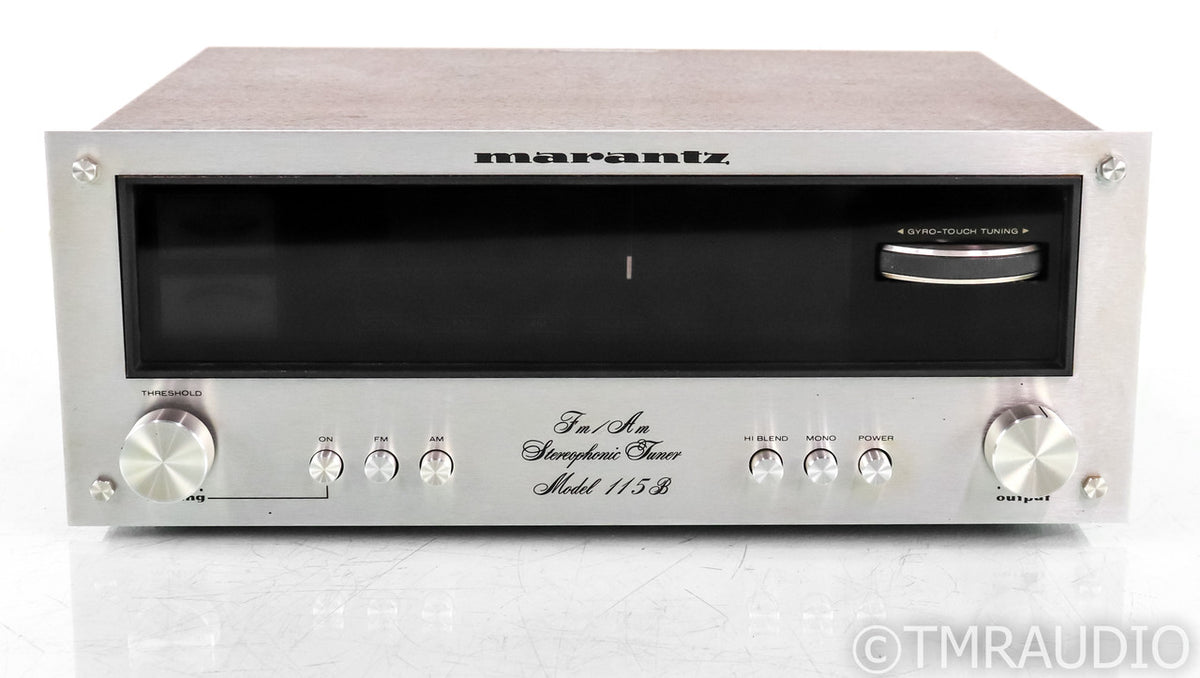 Marantz Model 115B Vintage Stereo AM / FM Tuner; 115-B — The Music