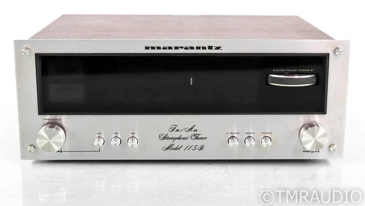 Marantz Model 115B Vintage Stereo AM / FM Tuner; 115-B — The Music