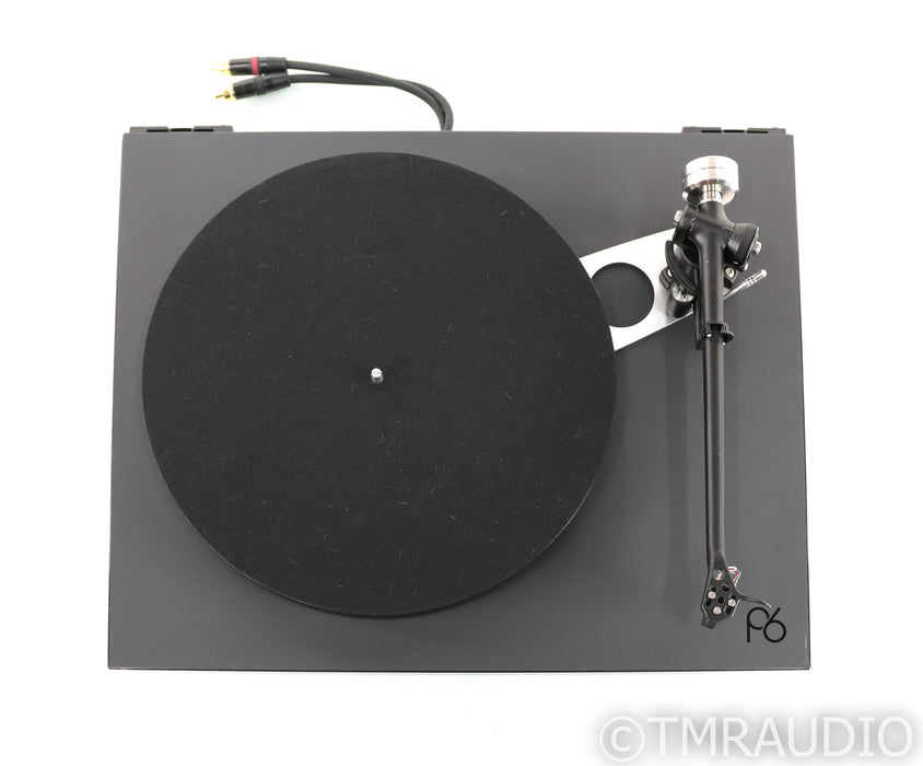 Rega P6 Belt Drive Turntable; P-6; Ania MC Cartridge