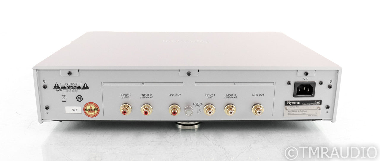 Esoteric E-03 MM / MC Phono Preamplifier; E03; TEAC