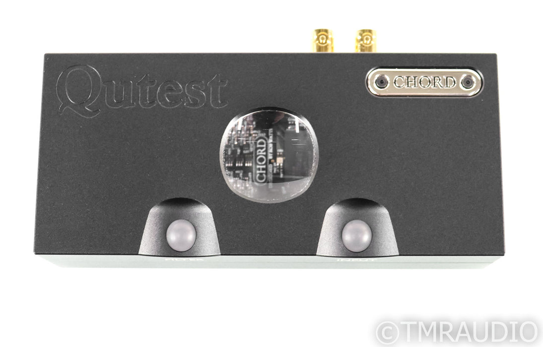Chord Electronics Qutest DAC; USB; D/A Converter; Black