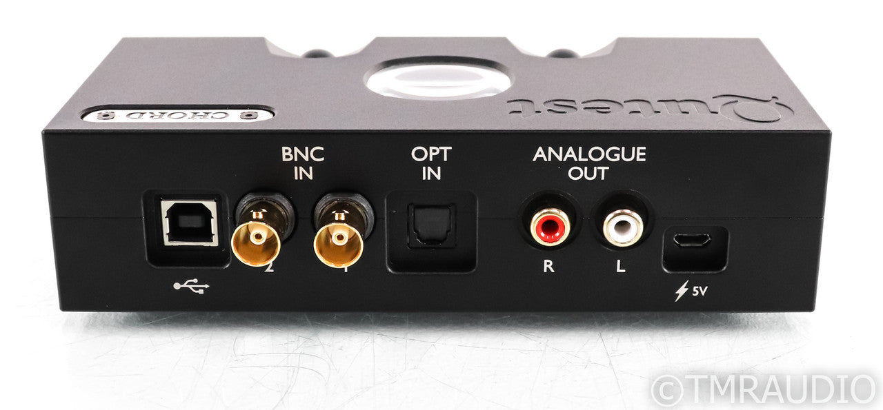 Chord Electronics Qutest DAC; USB; D/A Converter; Black