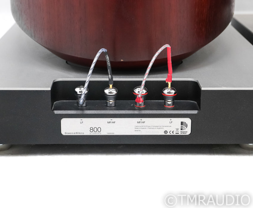 B&W Diamond 800D2 Floorstanding Speakers
