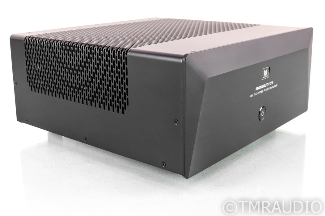Monoprice Monolith 7X 7 Channel Power Amplifier; Black
