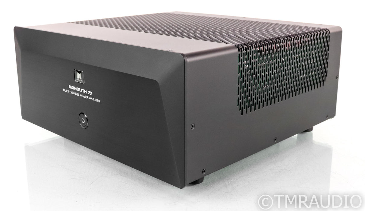 Monoprice Monolith 7X 7 Channel Power Amplifier; Black