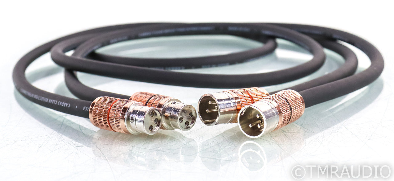 Cardas Clear Reflection XLR Cables; 1.5m Pair Balanced Interconnects