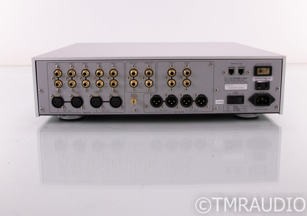 Luxman C-600f Stereo Preamplifier; C600F; Remote