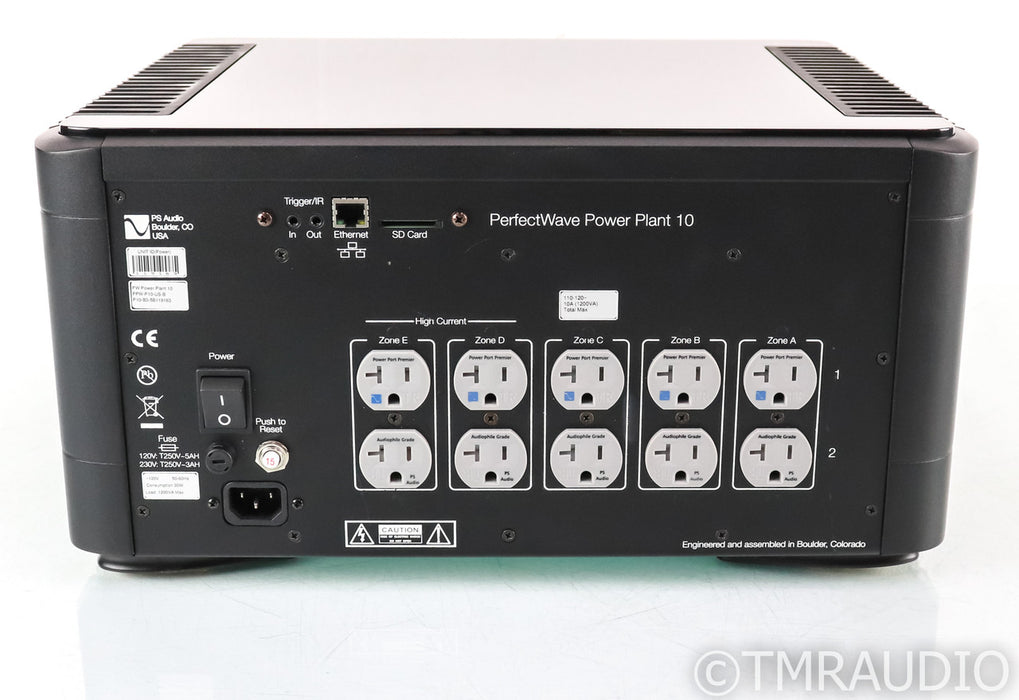 PS Audio PerfectWave Power Plant 10 AC Line Conditioner; P10; Black
