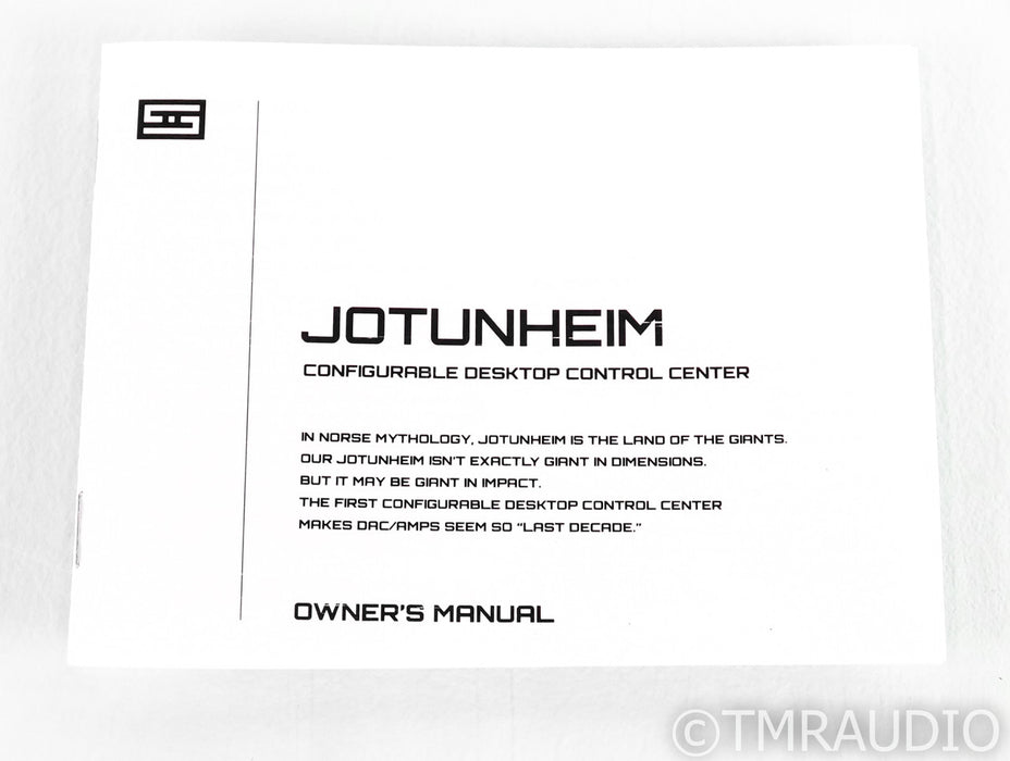 Schiit Jotunheim Headphone Amplifier; Silver
