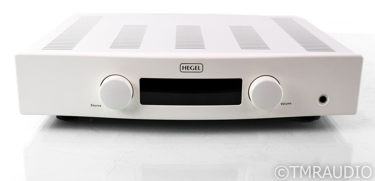 Hegel Rost Stereo Integrated Amplifier; Remote; D/A Converter; USB; White