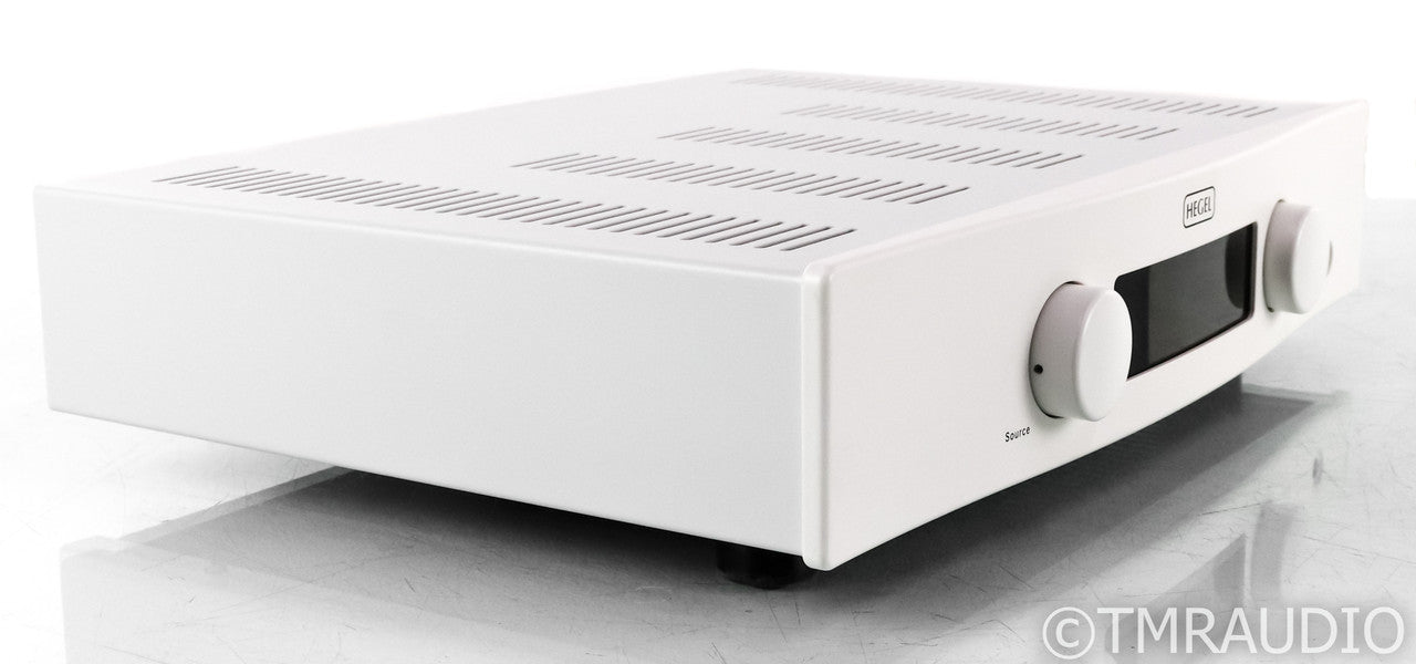 Hegel Rost Stereo Integrated Amplifier; Remote; D/A Converter; USB; White