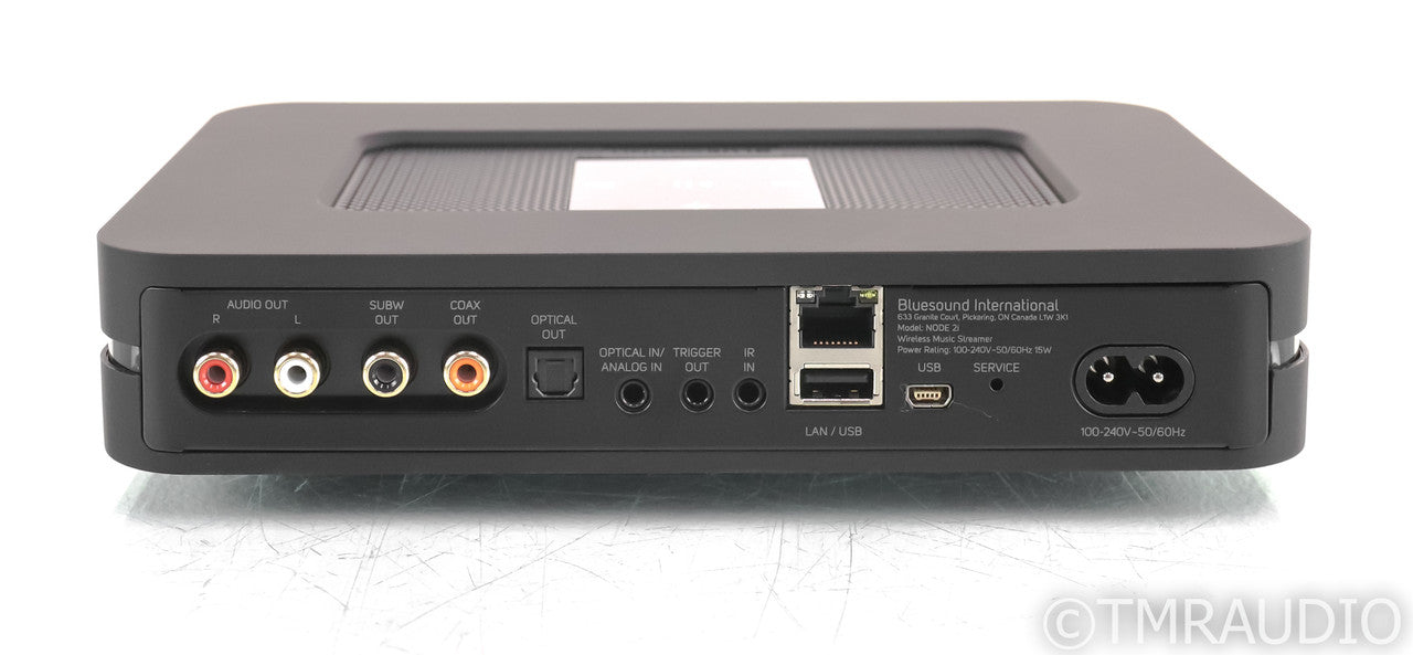 Bluesound Node 2i Network Streamer; Black (Open Box w/ Warranty)