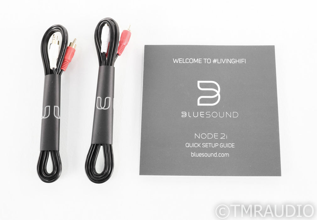 Bluesound Node 2i Network Streamer; Black (Open Box w/ Warranty)