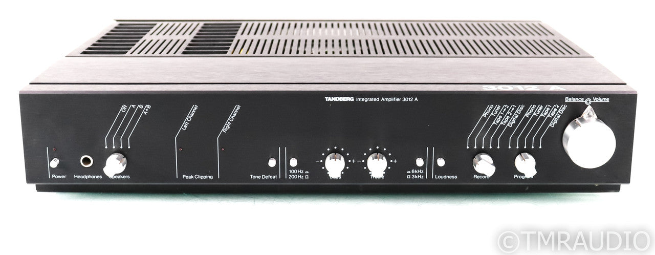 Tandberg 3012 A Vintage Stereo Integrated Amplifier; 3012A; MM / MC Phono