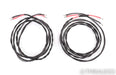 Clear Day Silver Speaker Cables; 8ft Pair