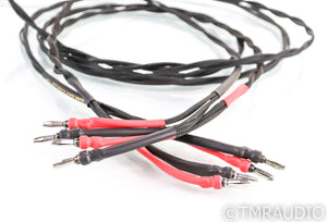 Clear Day Silver Speaker Cables; 8ft Pair