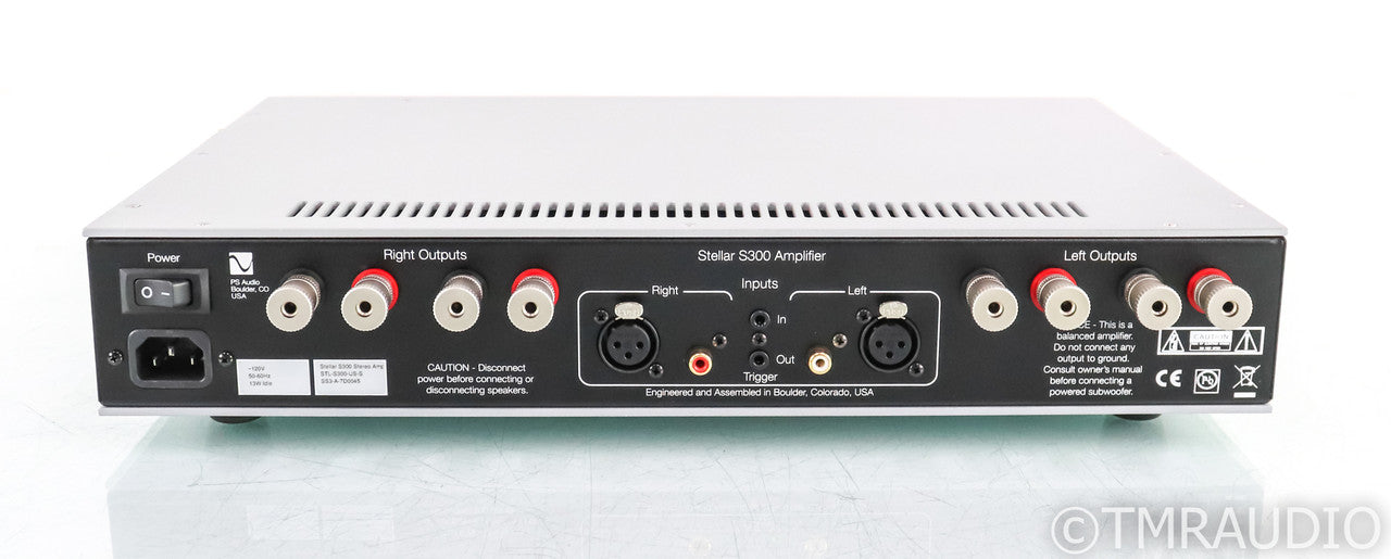 PS Audio Stellar S300 Stereo Power Amplifier; S-300 (Used)
