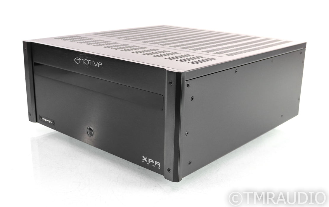 Emotiva XPA DR3 Three Channel Power Amplifier; Gen 3 Differential Reference