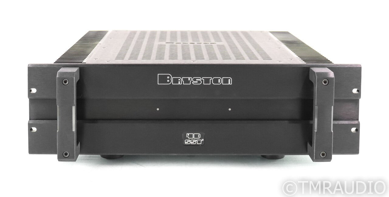 Bryston 4BSST2 Stereo Power Amplifier; 4B-SST Squared; Black; 19"