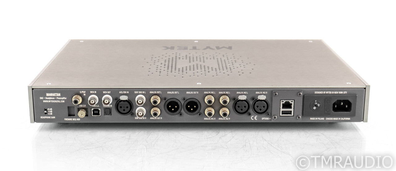 Mytek Manhattan II DAC / Network Streamer / Preamp; Roon Ready; MQA (No Remote)