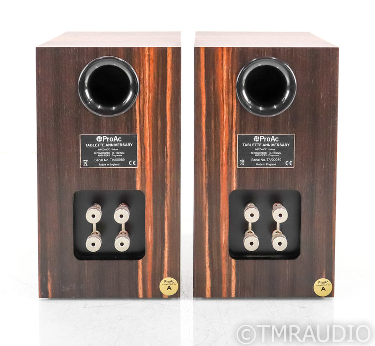 ProAc Tablette Anniversary Bookshelf Speakers; Ebony Pair