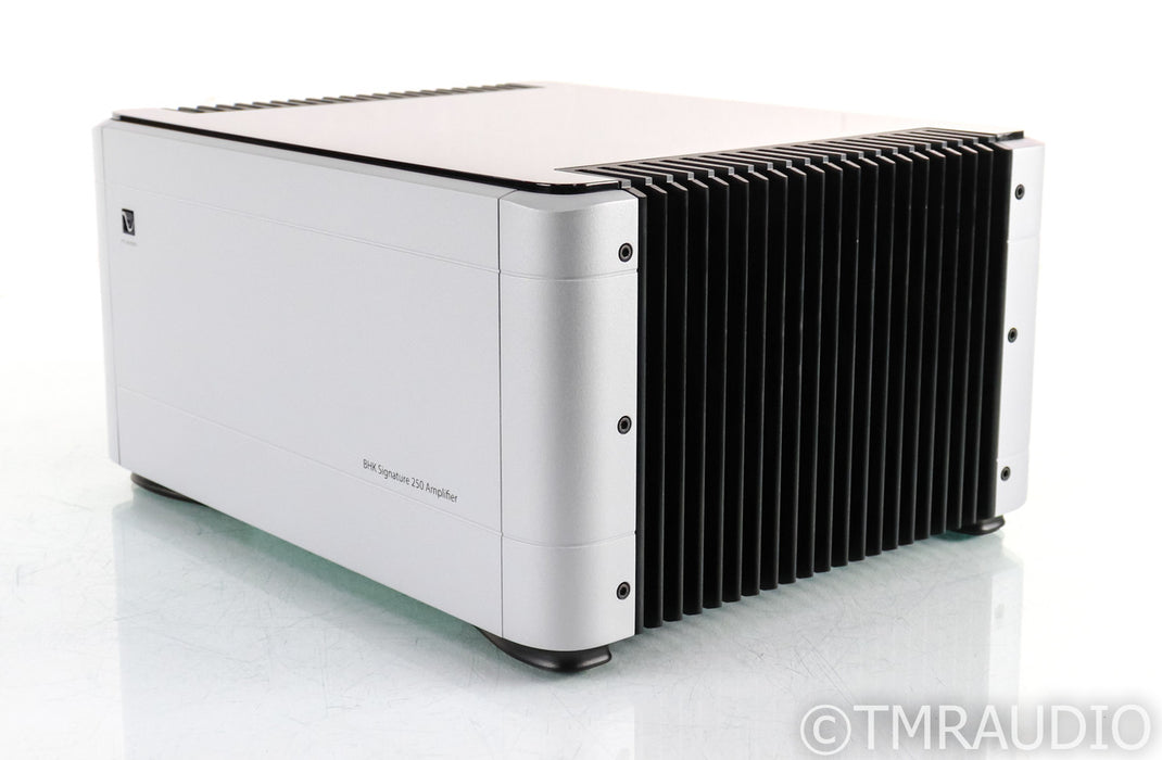 PS Audio BHK-250 Stereo Tube Hybrid Power Amplifier; Silver (Used)