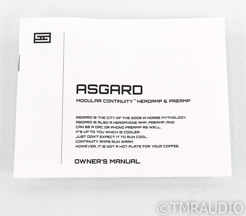 Schiit Audio Asgard 3 Headphone Amplifier; V3