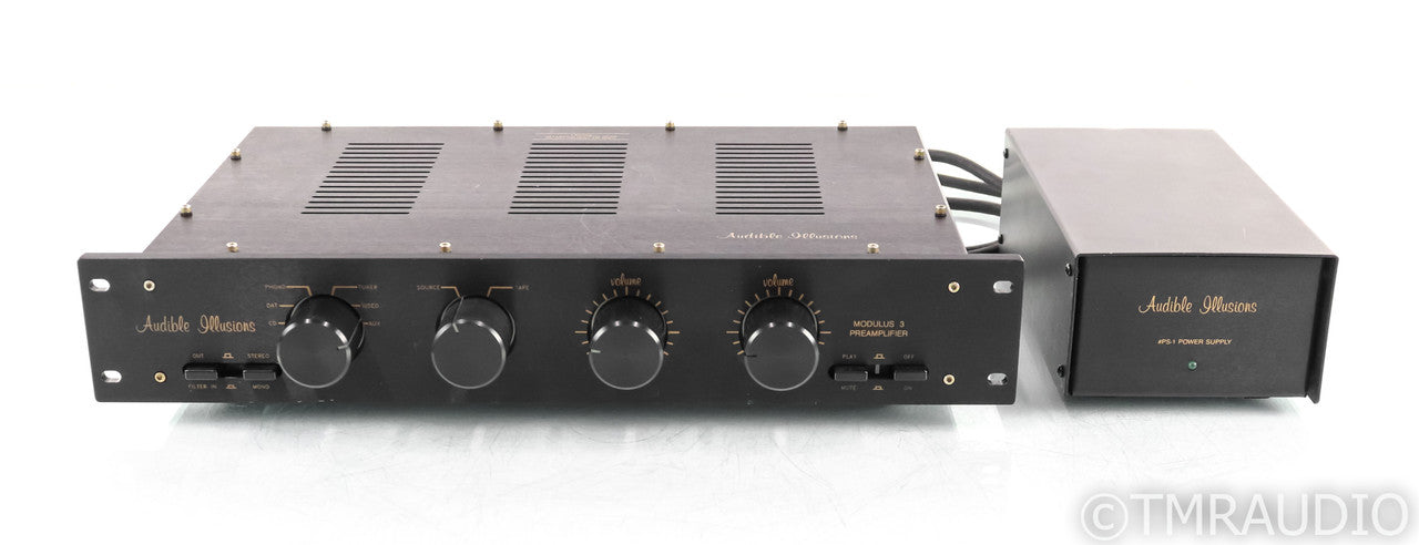 Audible Illusions Modulus 3A Stereo Tube Preamplifier; M3A; New Tubes; MM Phono