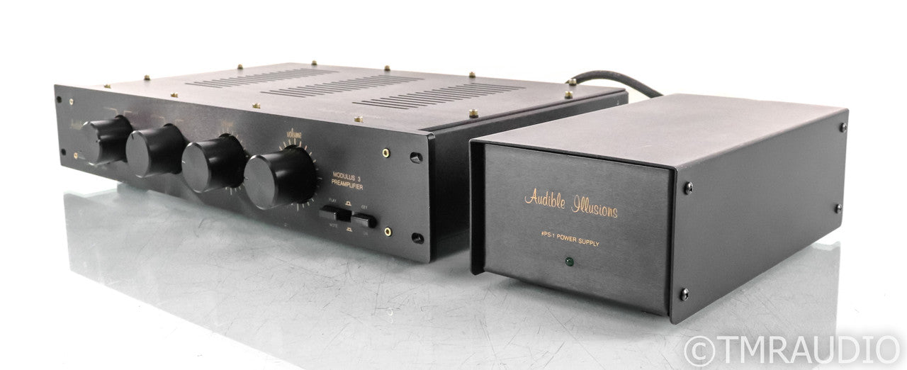 Audible Illusions Modulus 3A Stereo Tube Preamplifier; M3A; New Tubes; MM Phono