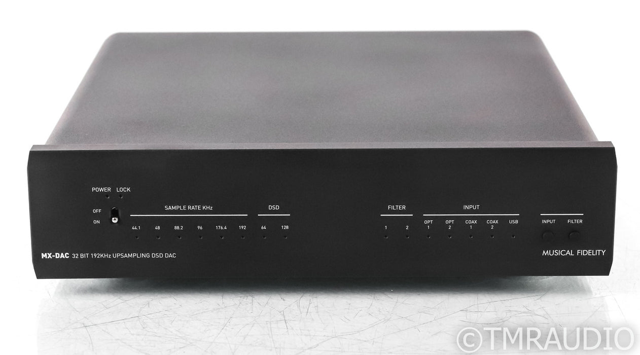 Musical Fidelity MX-DAC Upsampling DSD D/A Converter; Black (Open Box w/ Warranty)