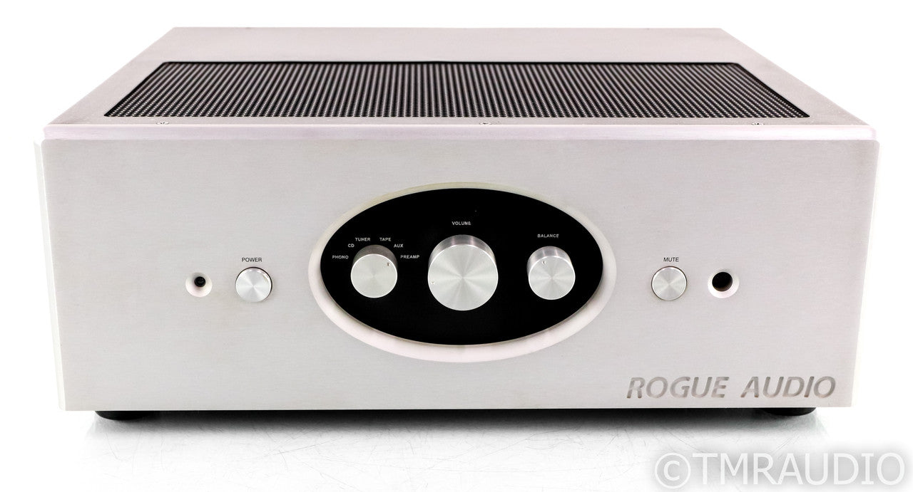 Rogue Audio Tempest II Magnum Stereo Tube Integrated Amplifier; Silver; Remote