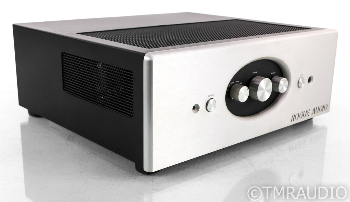 Rogue Audio Tempest II Magnum Stereo Tube Integrated Amplifier; Silver; Remote