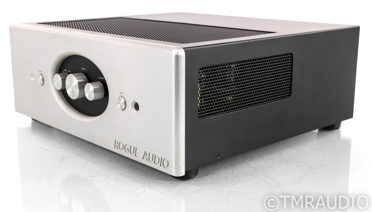 Rogue Audio Tempest II Magnum Stereo Tube Integrated Amplifier; Silver; Remote