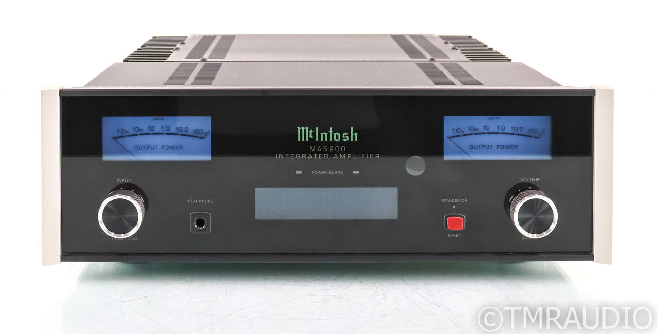McIntosh MA5200 Stereo Integrated Amplifier; MA-5200; USB; D / A Converter; Remote