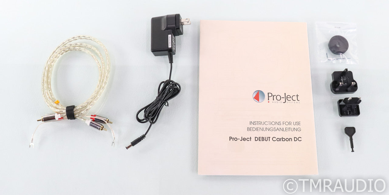 Pro-Ject Project Debut Carbon DC Belt Drive Turntable; Ortofon 2M Blue Cartridge