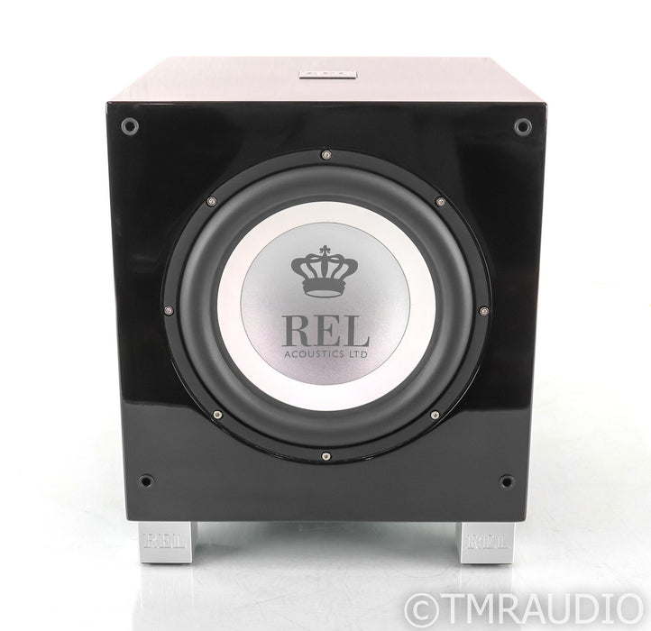 REL T/9i 10" Powered Subwoofer; Piano Black; T9-i (Excellent)