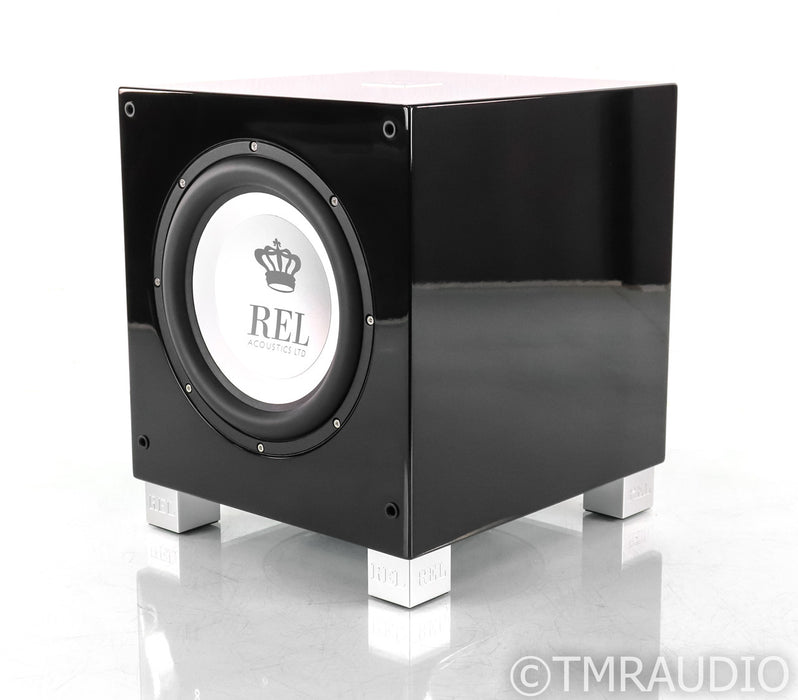 REL T/9i 10" Powered Subwoofer; Piano Black; T9-i (Excellent)