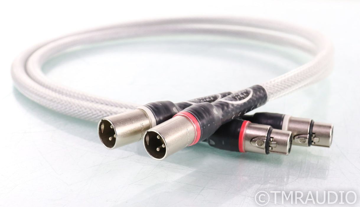 Voodoo Evolution XLR Cables; 1m Pair Balanced Interconnects