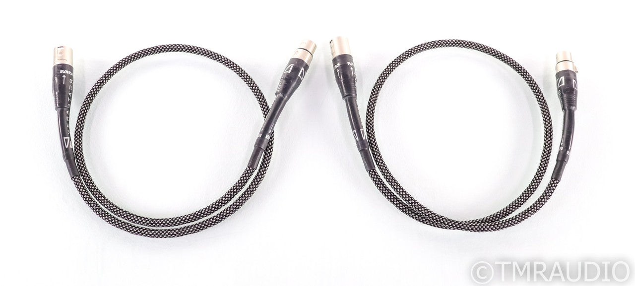 Verastarr Silver Reference XLR Cables; 1m Pair Balanced Interconnects