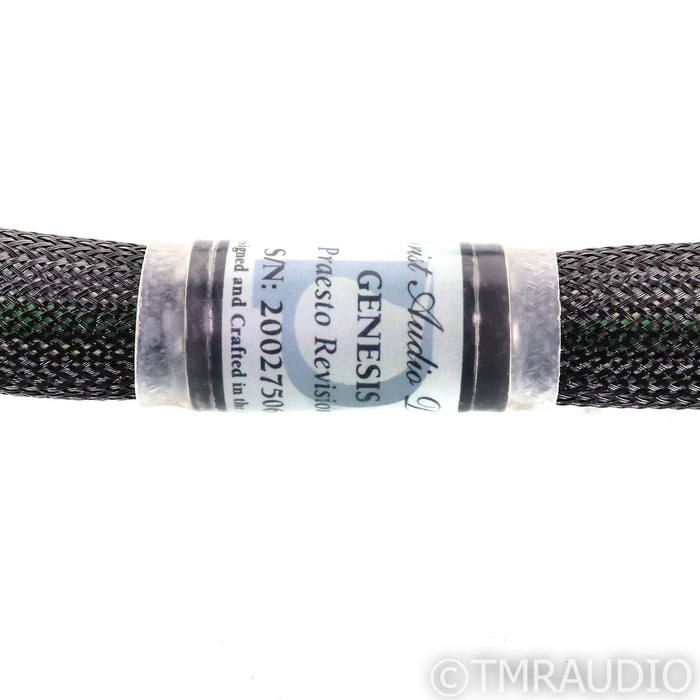 Purist Audio Genesis Praesto Revision XLR Cables; 1m Pair Balanced Interconnects