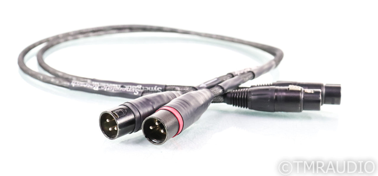 Synergistic Research Basik XLR Cables; 1m Pair Balanced Interconnects