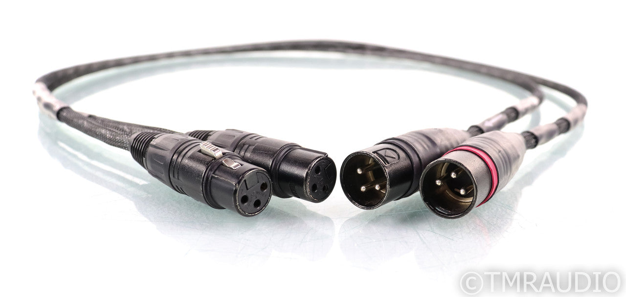 Synergistic Research Basik XLR Cables; 1m Pair Balanced Interconnects