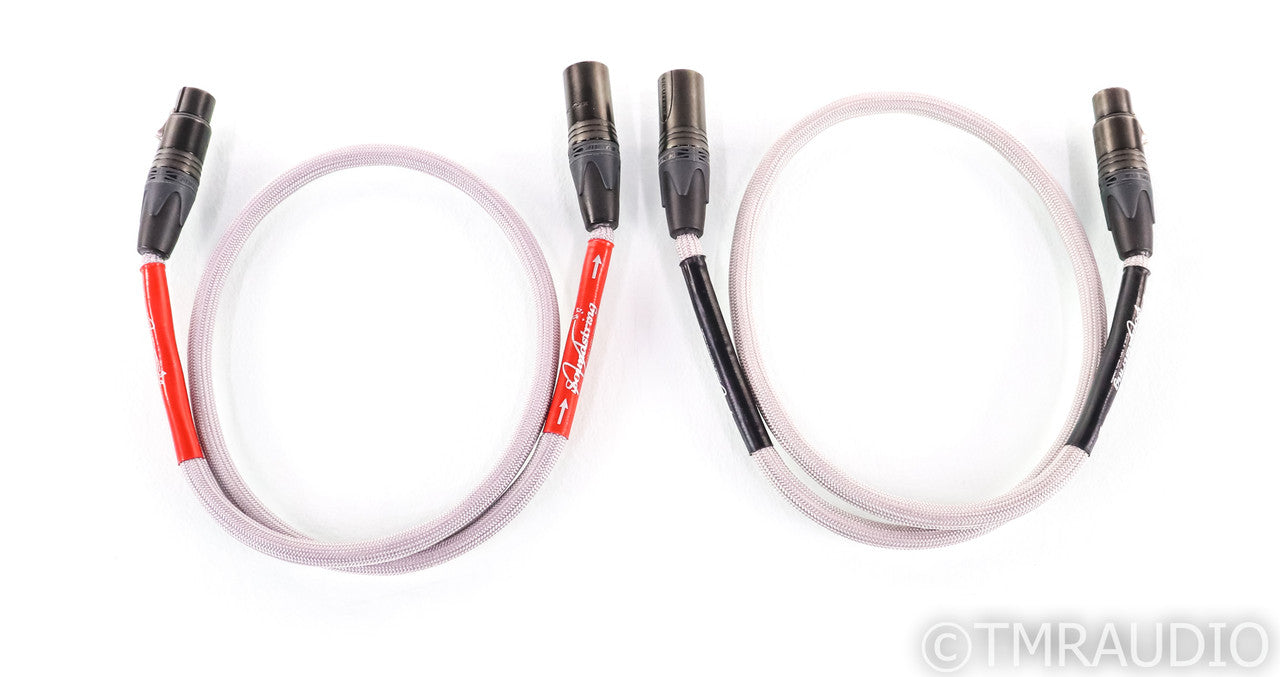Soundstring Gen II XLR Cable; 1m Pair Balanced Interconnects