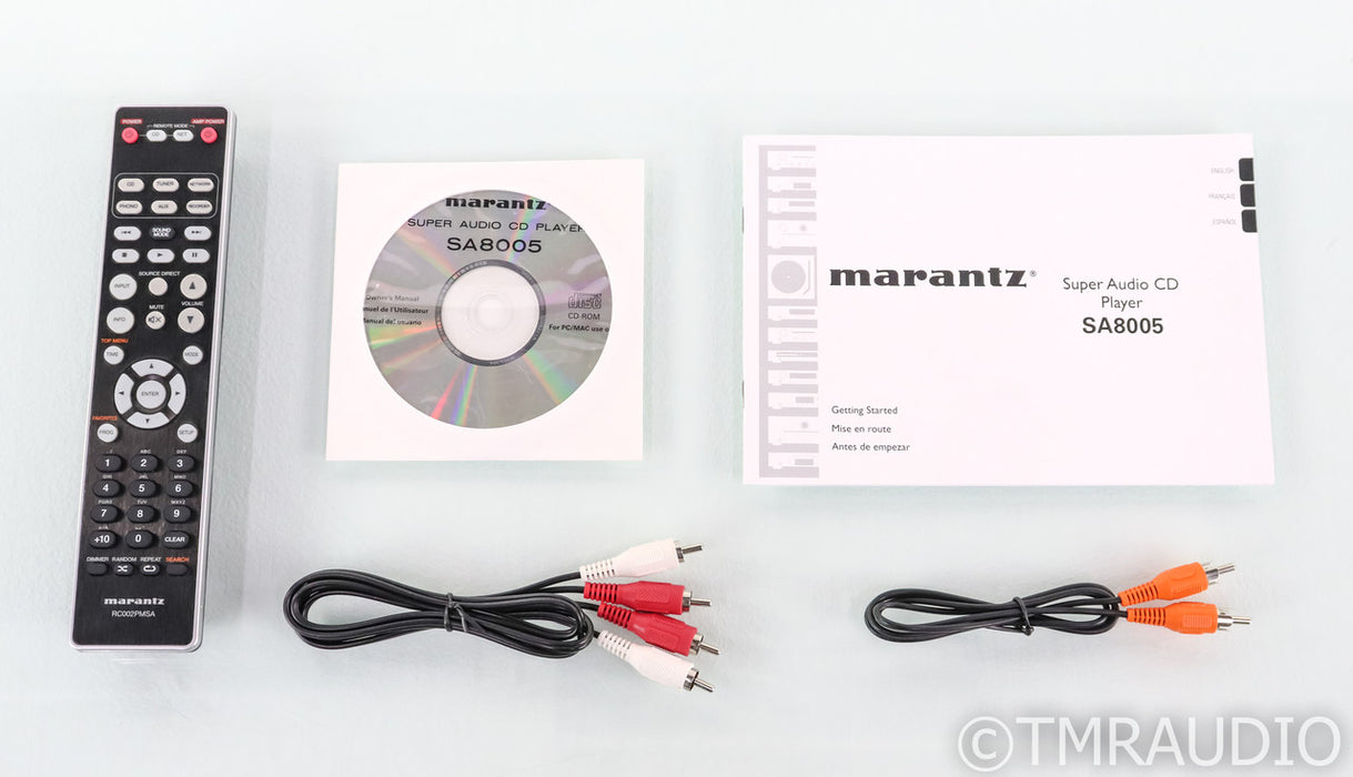 Marantz SA8005 CD / SACD Player; SA-8005; D/A Converter; USB; Remote