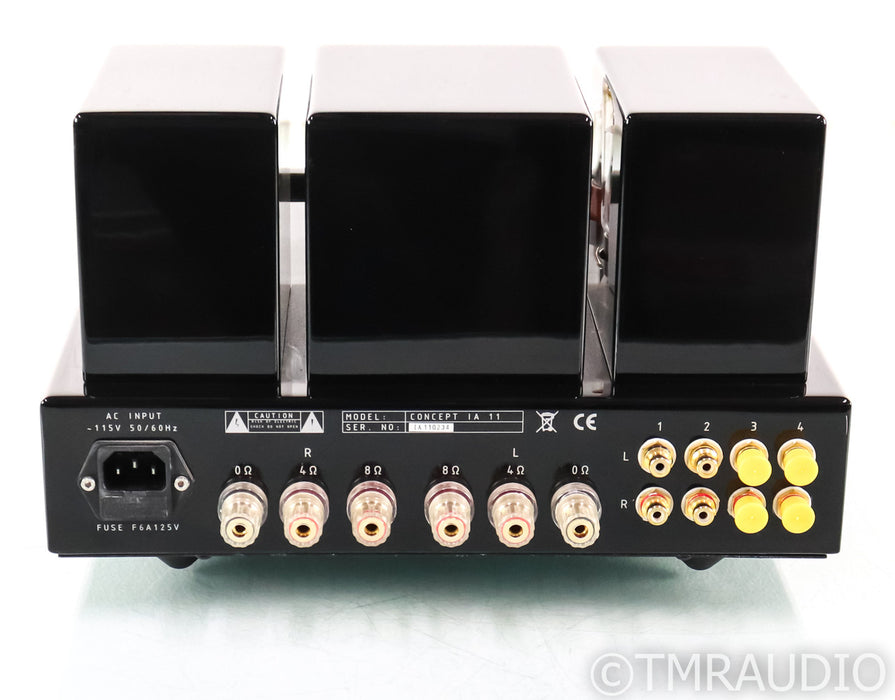 Mystere Concept ia 11 Stereo Tube Integrated Amplifier; Black; Mystre IA-11