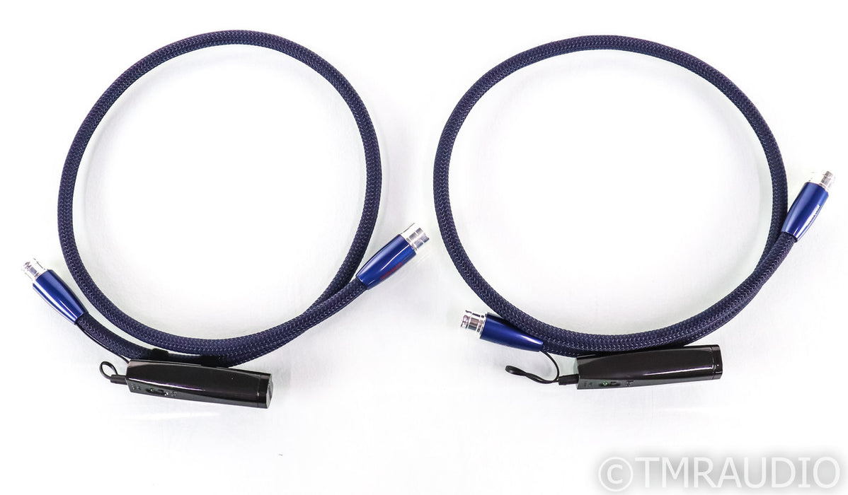 AudioQuest Water XLR Cables; 1m Pair Interconnects (Open Box w/ Warranty)