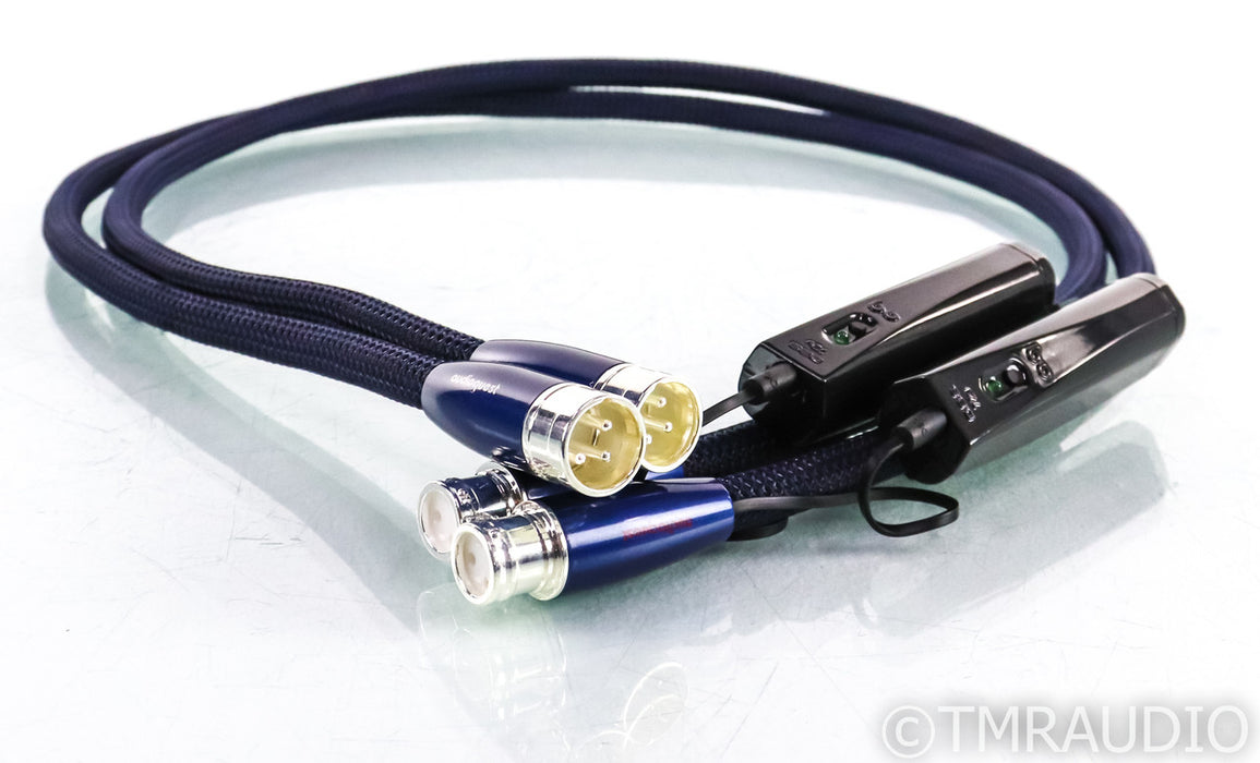 AudioQuest Water XLR Cables; 1m Pair Interconnects (Open Box w/ Warranty)