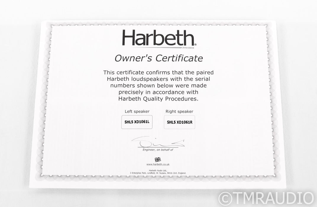 Harbeth XD Super HL5 Plus Bookshelf Speakers