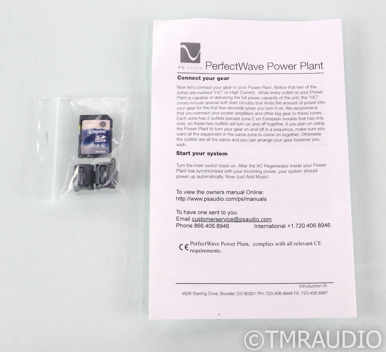 PS Audio PerfectWave PowerPlant 10 AC Regenerator; P10; Remote